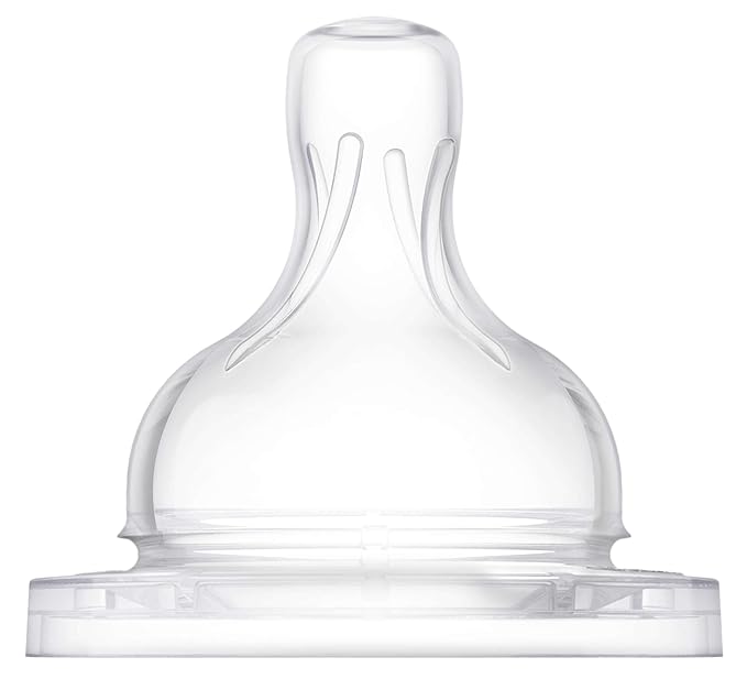 Philip Avent Anti Colic Teat Slow Flow, 2 Holes Normal (Pack of 2) - Laadlee
