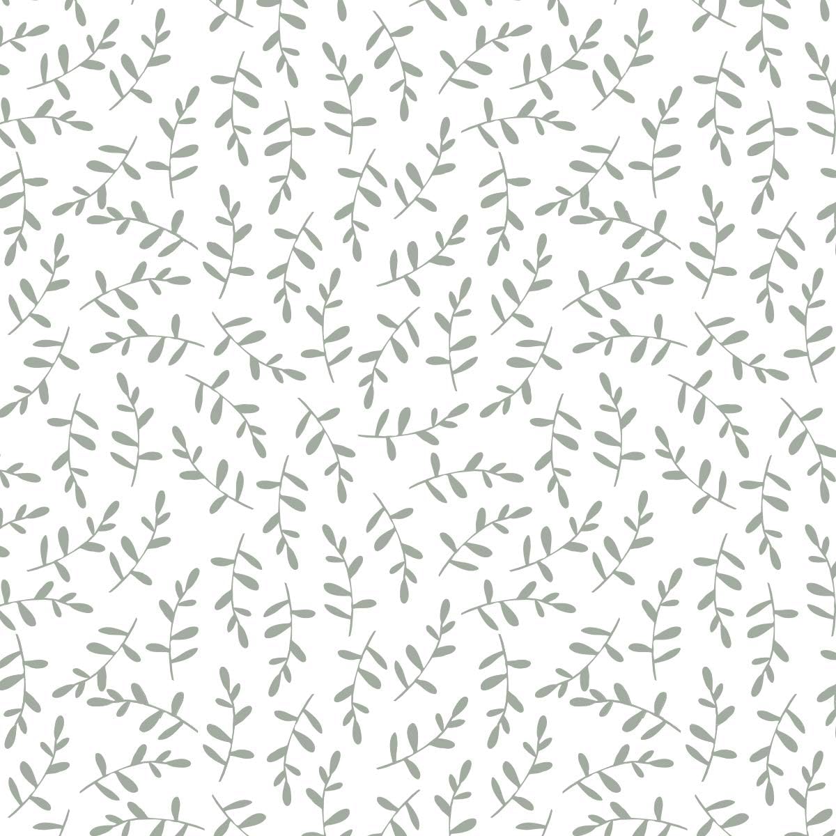 Lulujo Muslin Change Pad Cover (80cm x 40cm) - Greenery - Laadlee