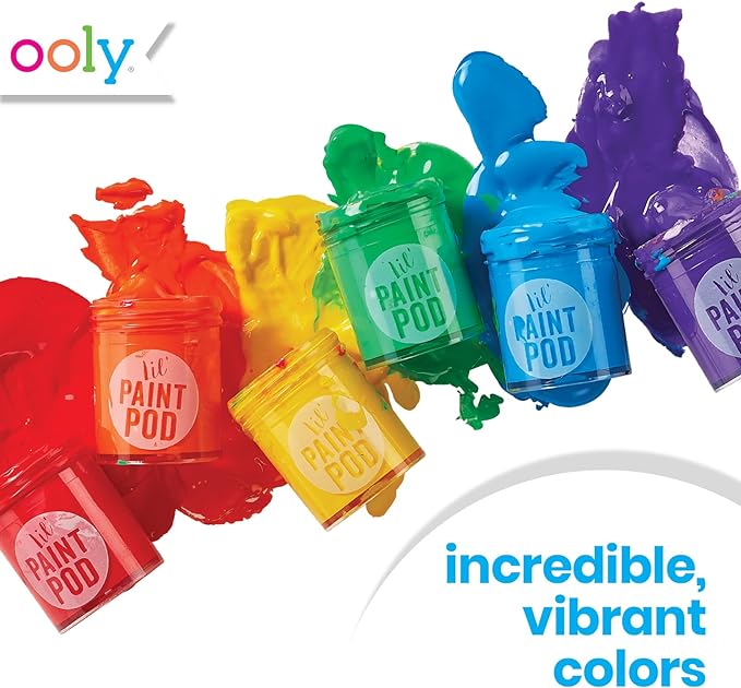 OOLY Lil Paint Pods Poster Paint - Set of 12 - Classic - Laadlee
