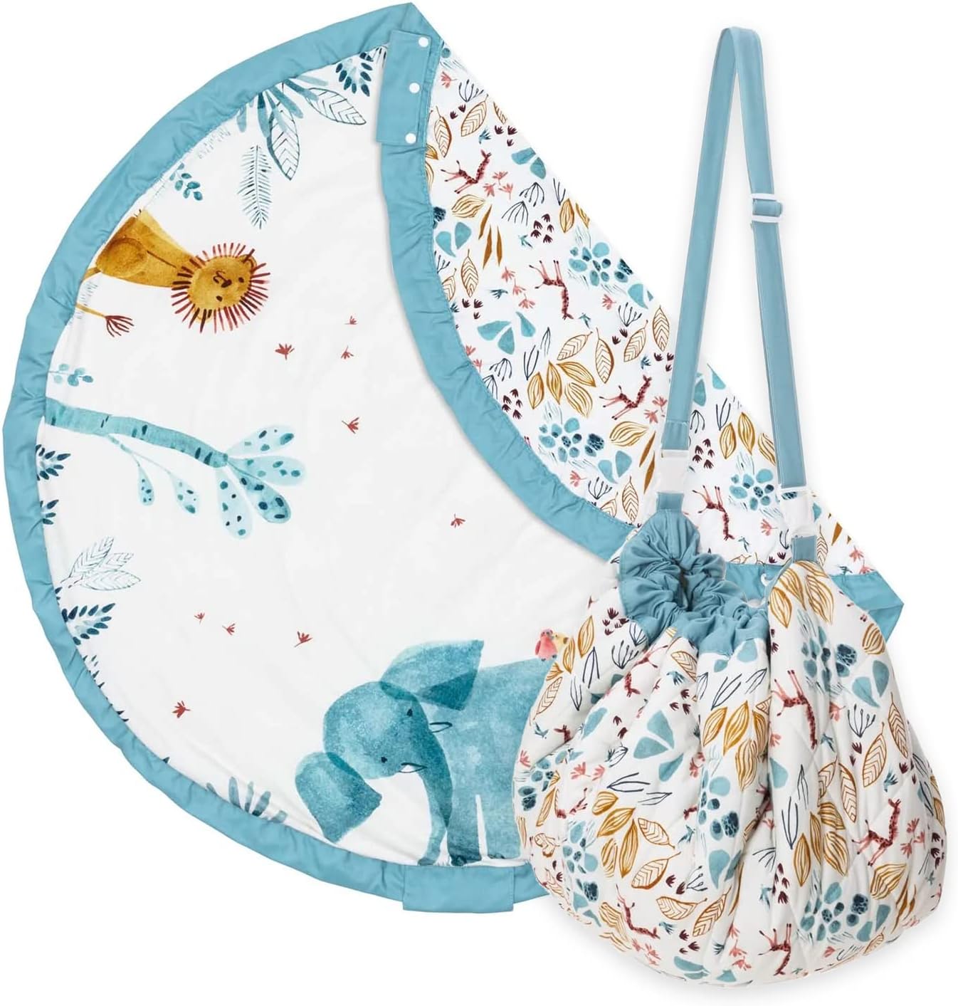 Play & Go Playmat & Storage Bag - Soft - Baobab - Laadlee