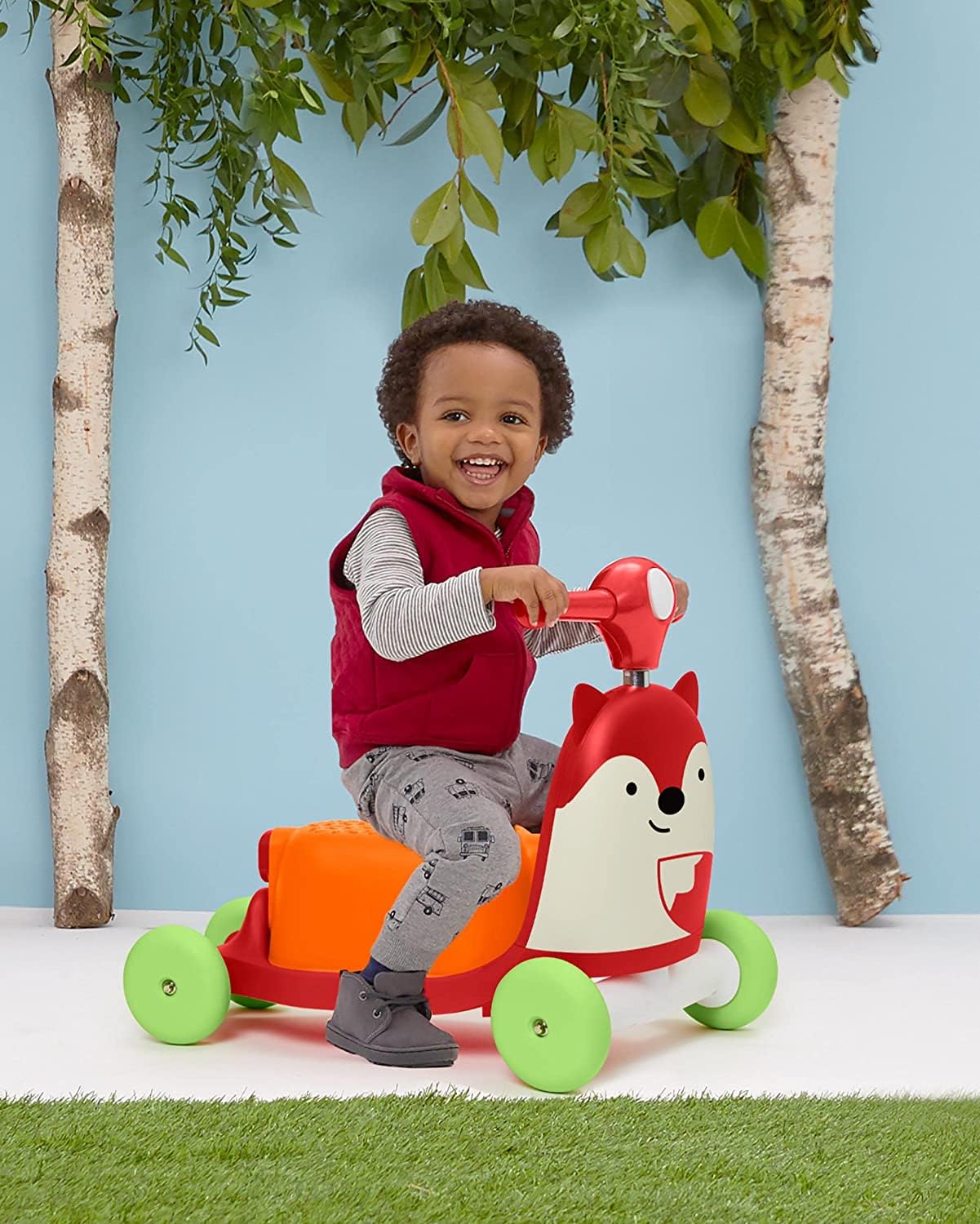 Skip Hop Zoo Ride-On Toy - Fox - Laadlee
