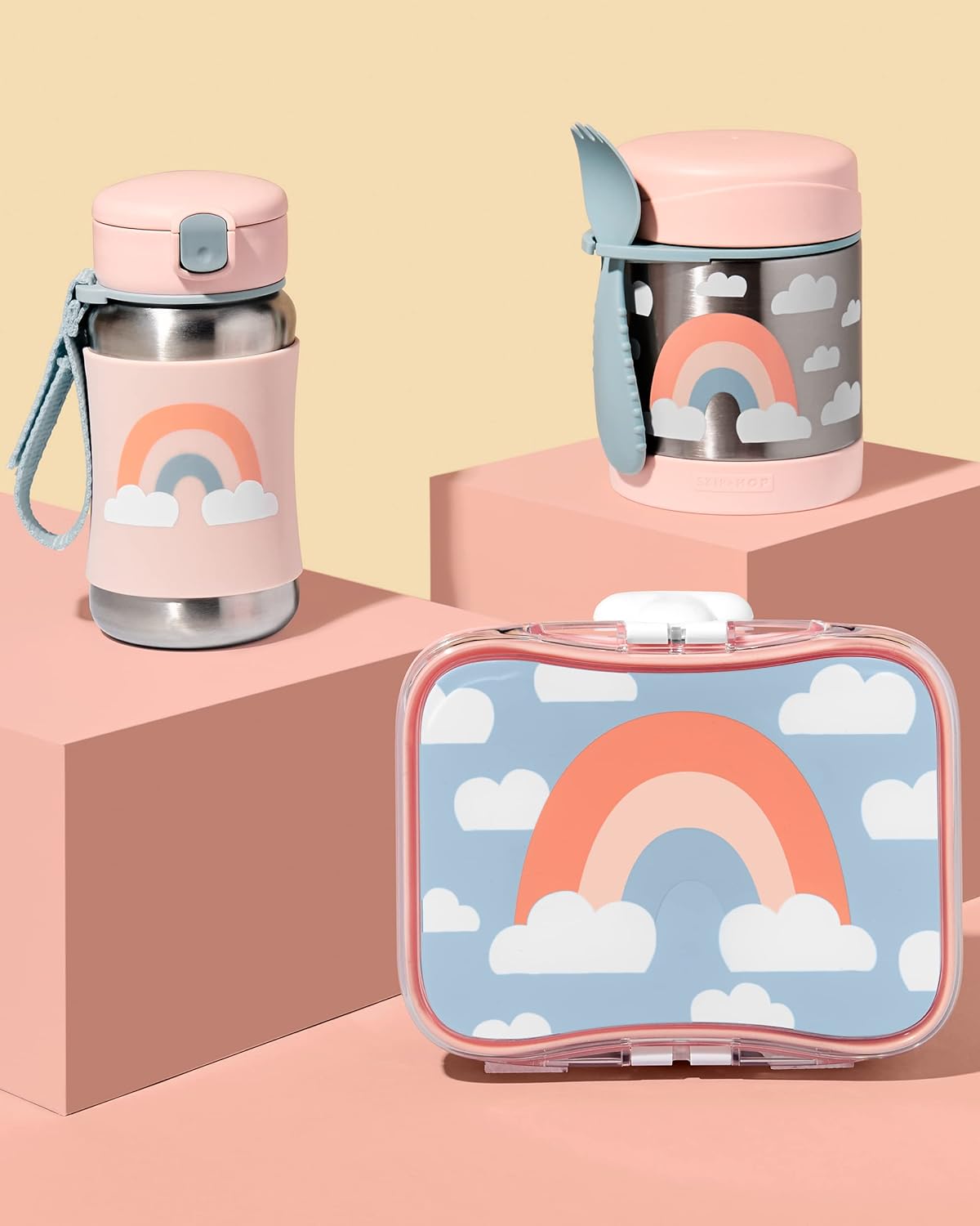 Skip Hop Spark Style Lunch Kit - Sky - Laadlee
