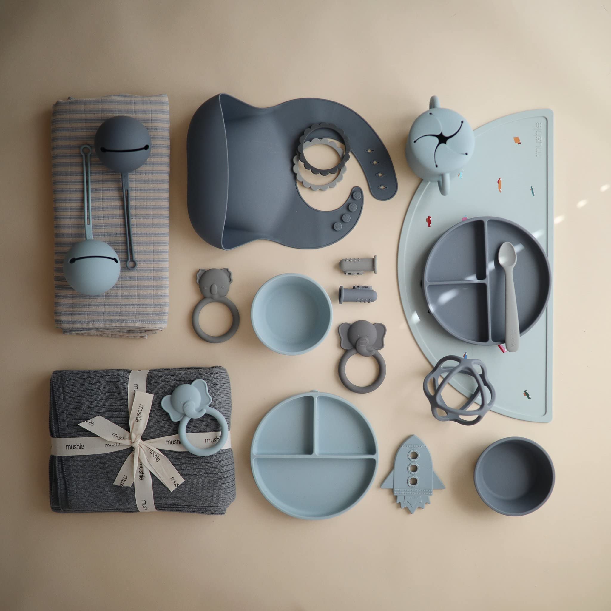 Mushie Pacifier Case Tradewinds - Laadlee