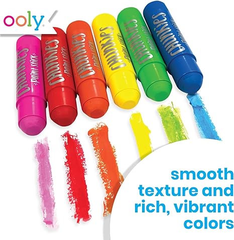 OOLY Chunkies Paint Sticks - Set of 12 - Classic - Laadlee