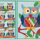 Scratch Europe Colours & Shapes Owl Magnetic - Laadlee
