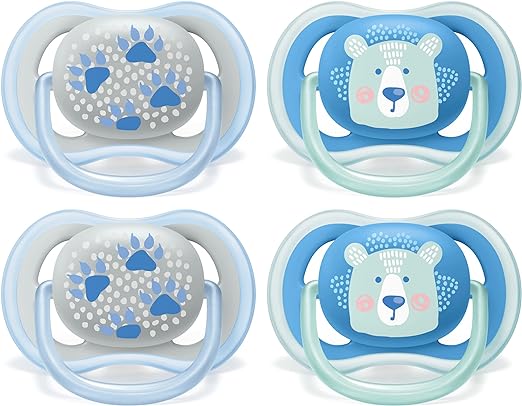 Philips Avent Ultra Air Freeflow Soother, Deco Version, (6M - 18M) Mixed - Laadlee