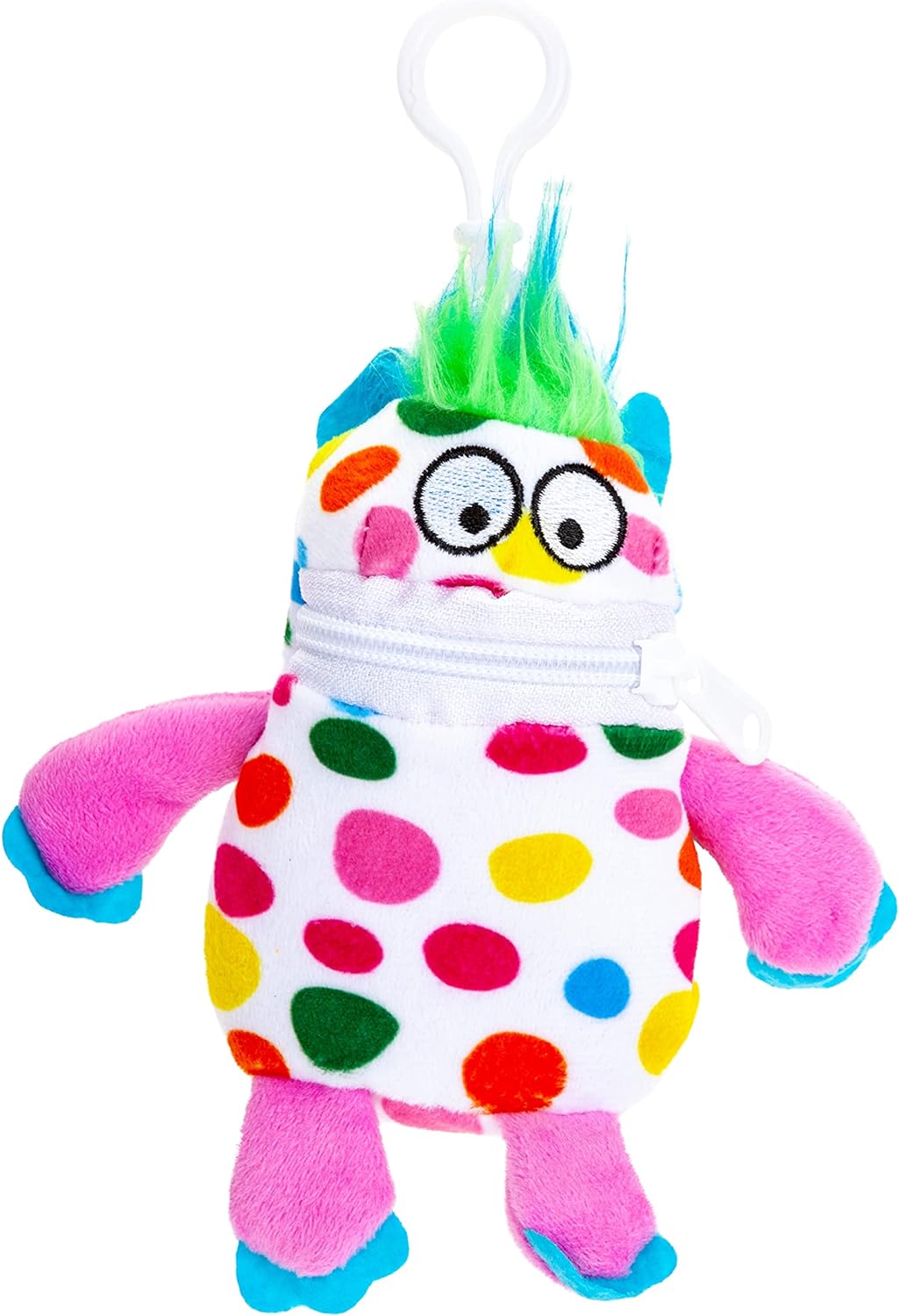 PMS Worry Monster Little Soft Toy With Clip On 5.5-inch - Assorted 1pc - Laadlee