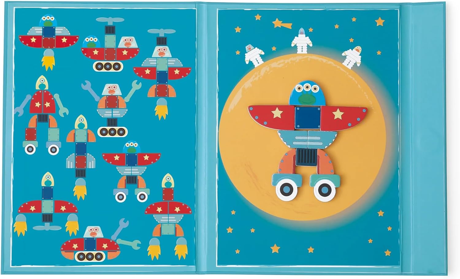 Scratch Europe Mix & Match Space Adventure Magnetic - Laadlee