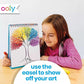 OOLY Sketch & Show Standing Sketchbook - Cute Doodle World - Laadlee