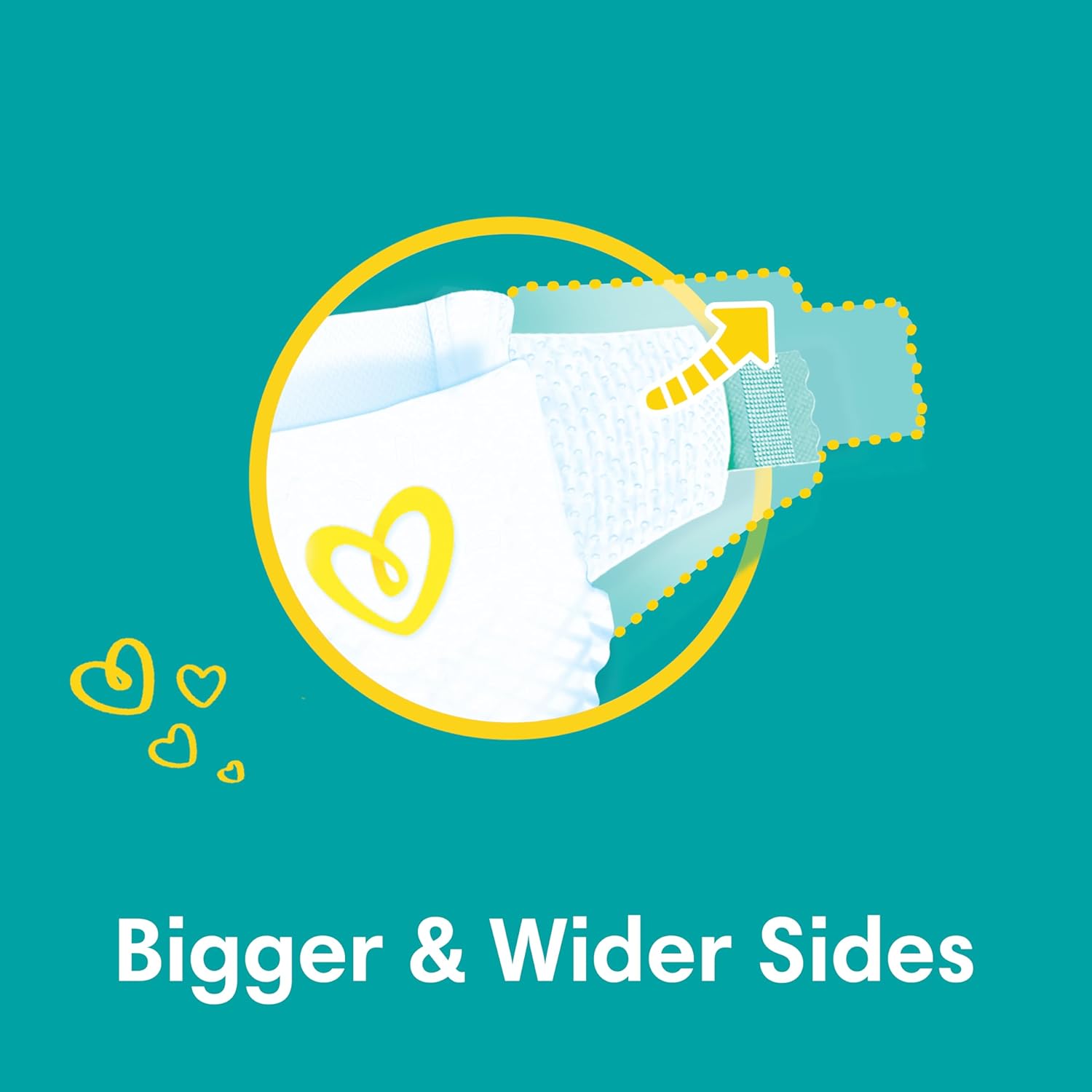 Pampers Baby-Dry Taped Diapers with Aloe Vera Lotion, up to 100% Leakage Protection, Size 4, 9-14kg, 16 Count - Laadlee