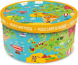 Scratch Europe Puzzle World Map 150 Pieces - Laadlee