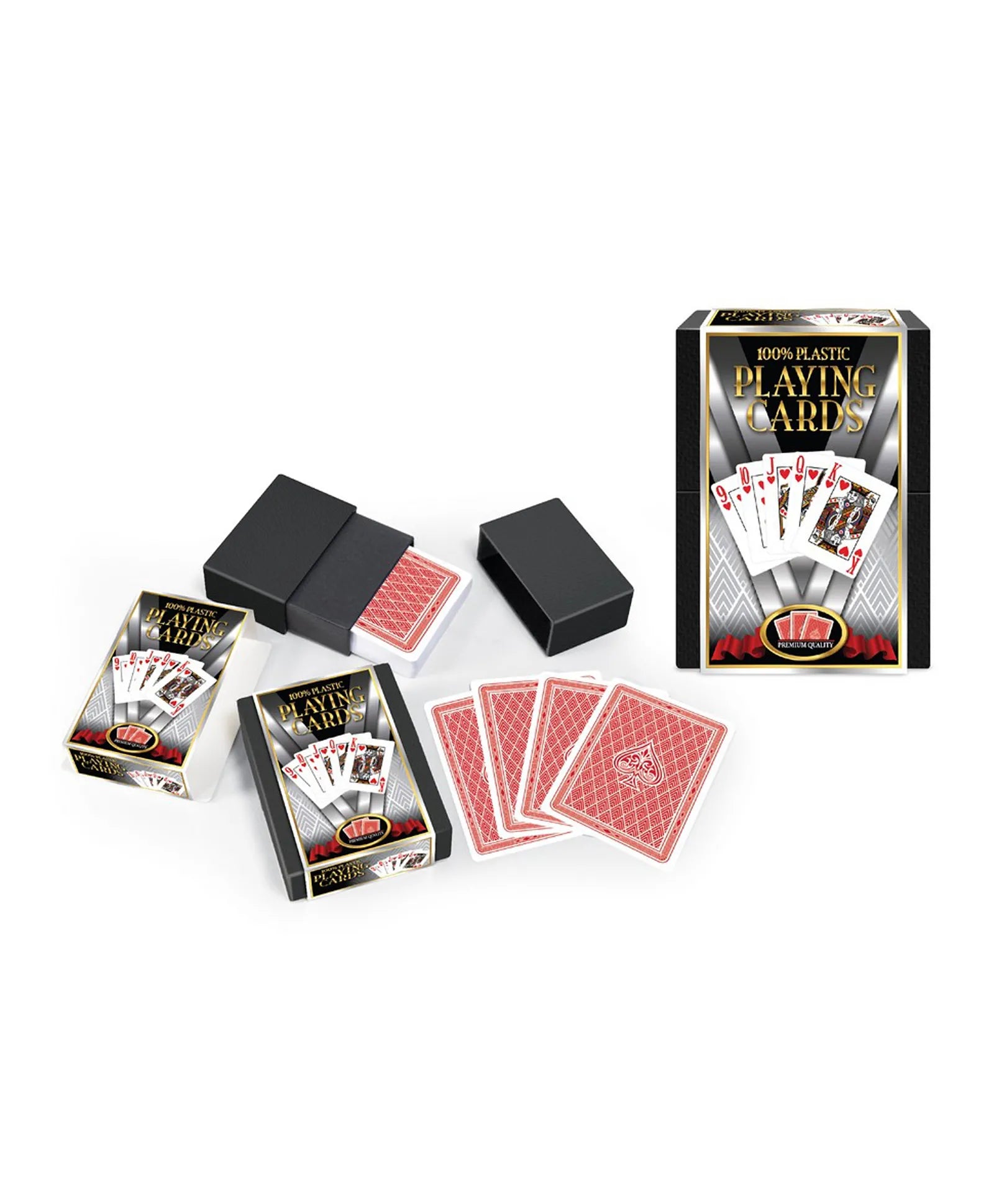 Ambassador - Classic Games - 100% Plastic Cards - Laadlee