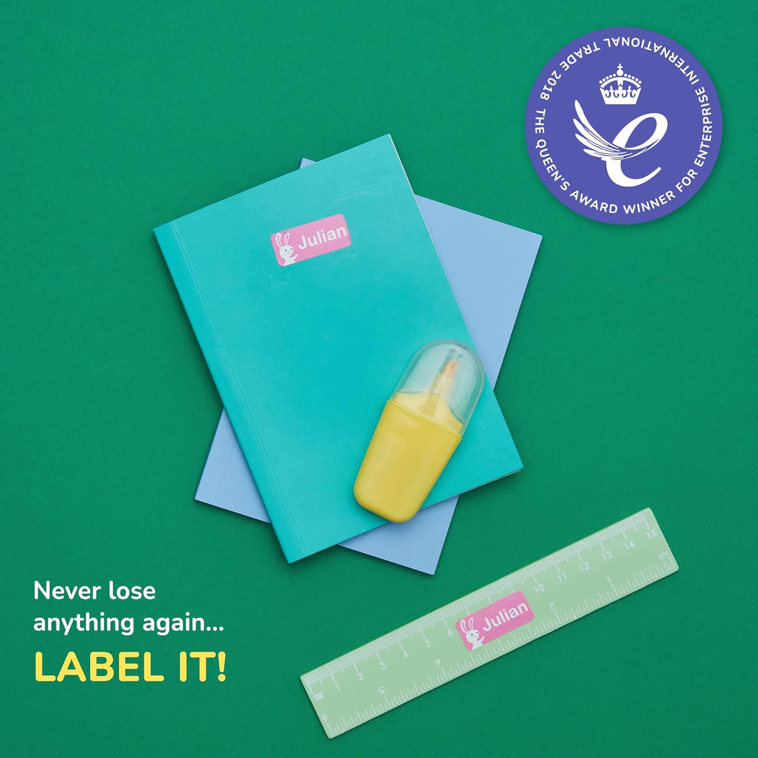 My Nametags Stickers - Bird (Pack of 56) - Laadlee