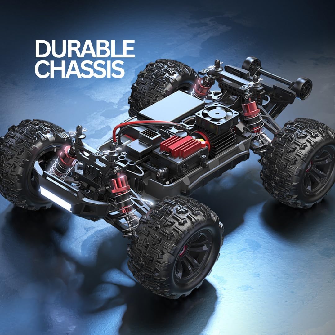 MJX Remote Control  2.4Ghz Brushless Hobby Grade Truck - Black - Laadlee