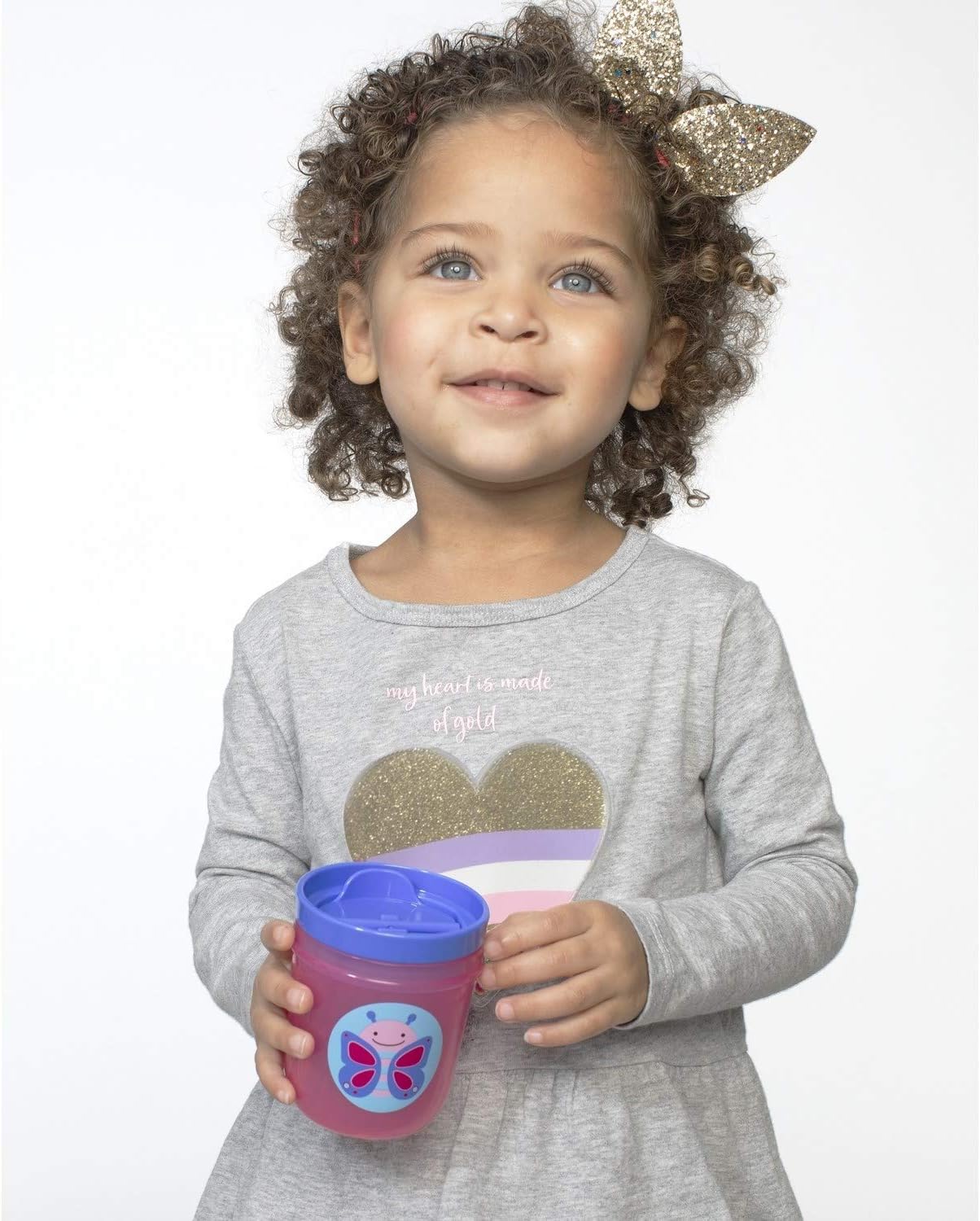 Skip Hop Zoo Tumbler Cup 207ml - Butterfly / Llama - Laadlee