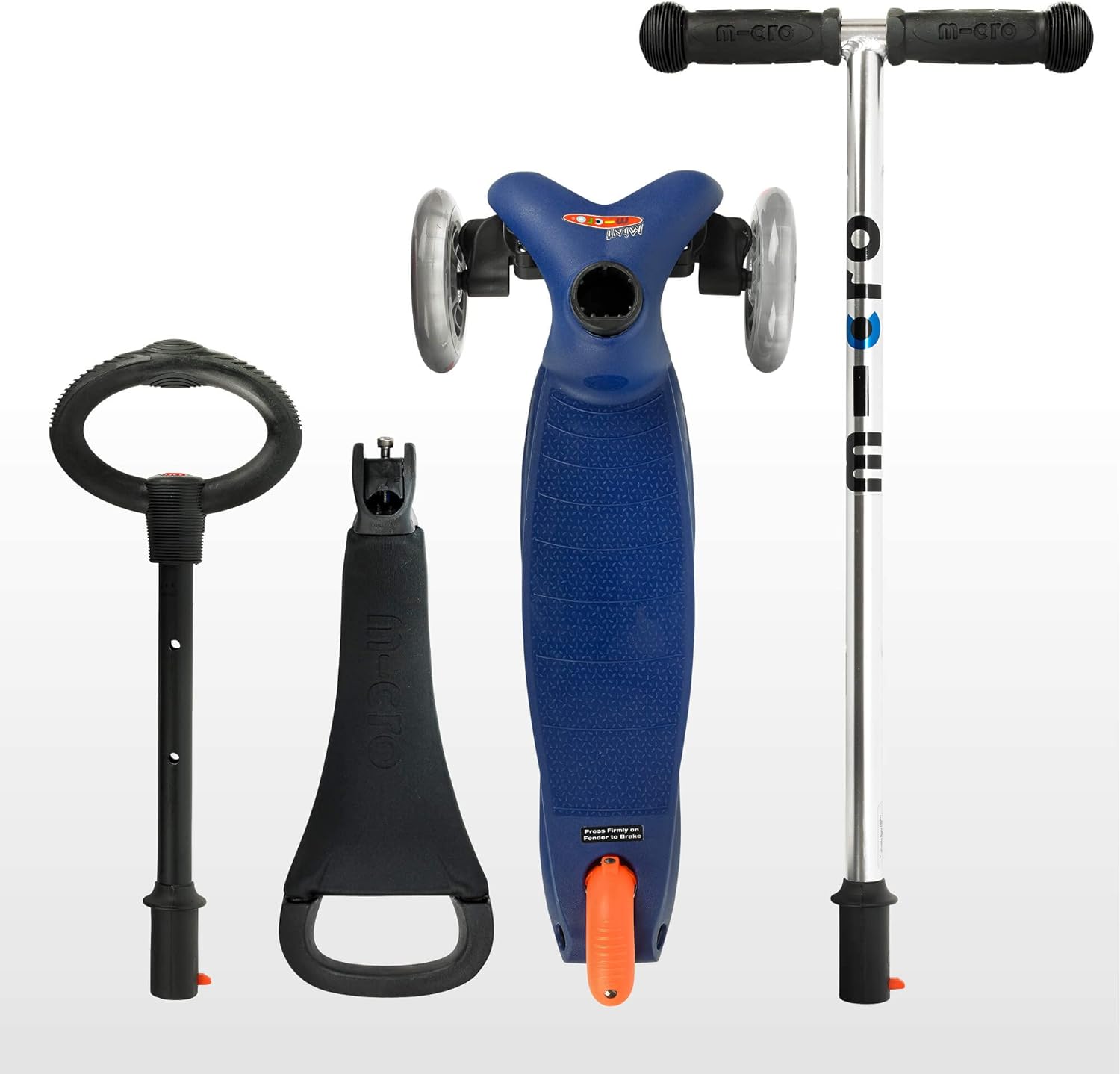 Micro Mini 3 In 1 Classic Scooter - Blue - Laadlee