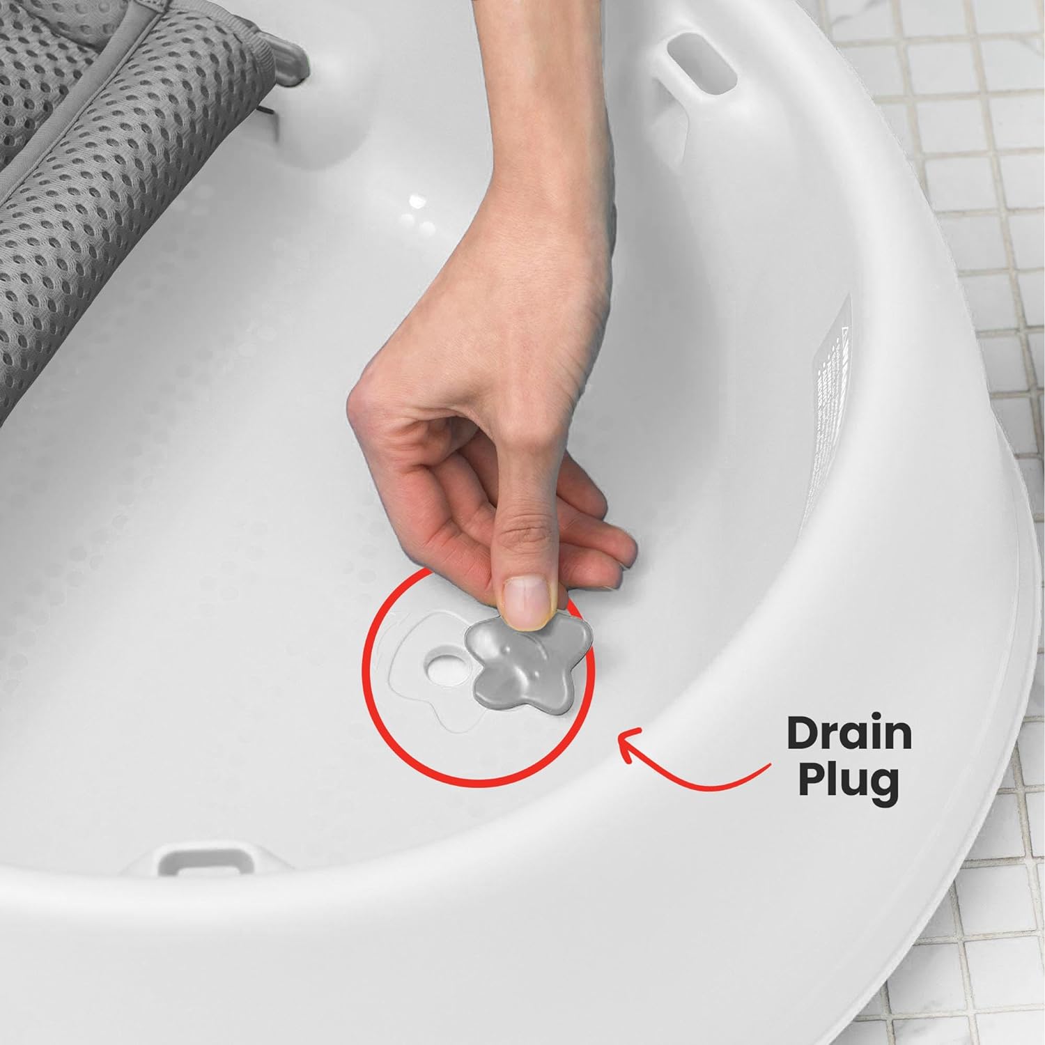 Skip Hop Moby Smart Sling 3 - Stage Tub - White - Laadlee