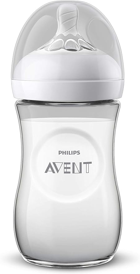Philips Avent Natural Baby Feeding Bottle Flamingo 260ml - Laadlee