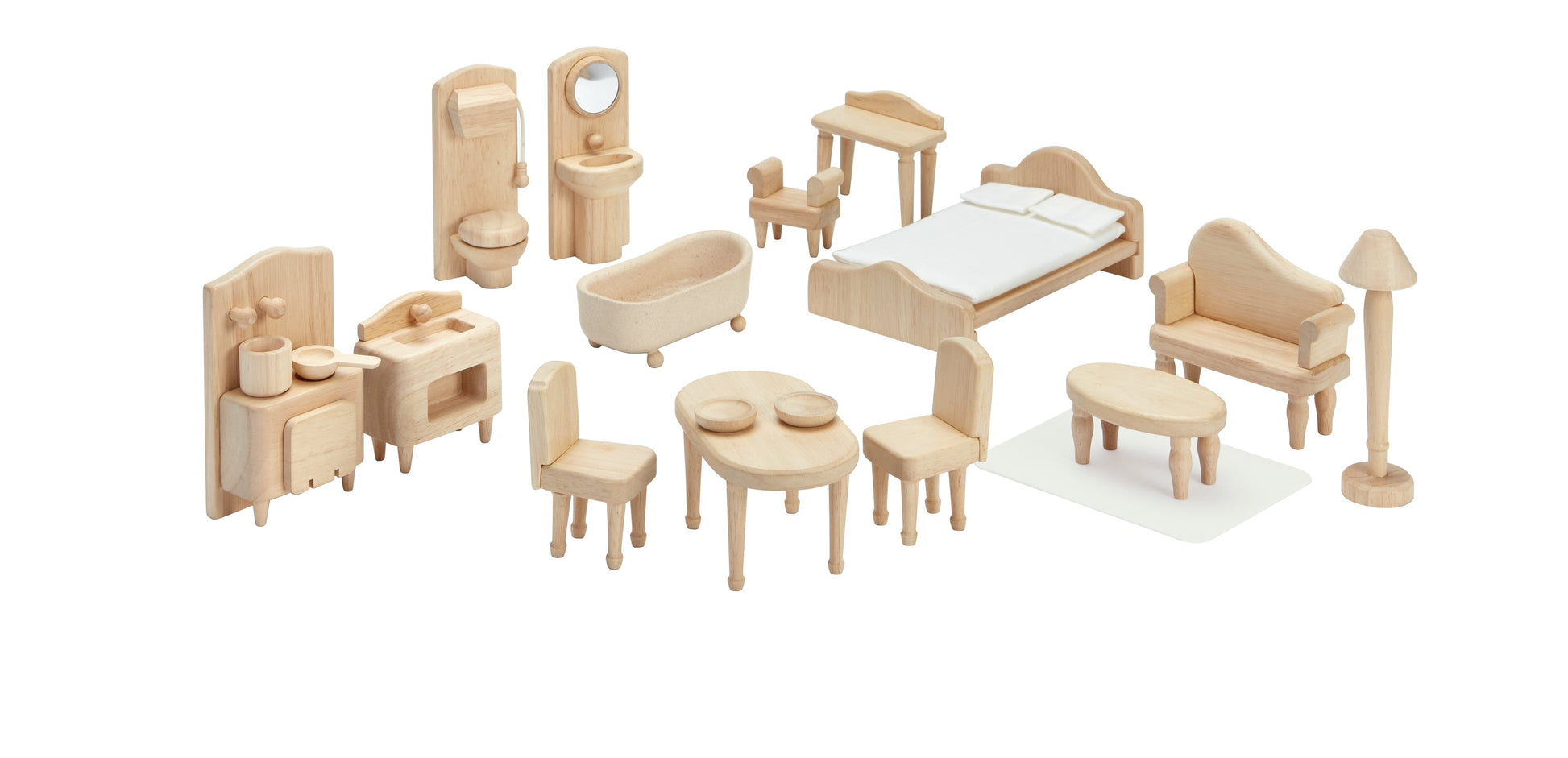 PlanToys Victorian Furniture Set - Laadlee