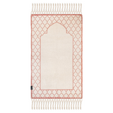 Khamsa Classic Muslim Prayer Mat - Adult Size - Zahri Pink - Laadlee