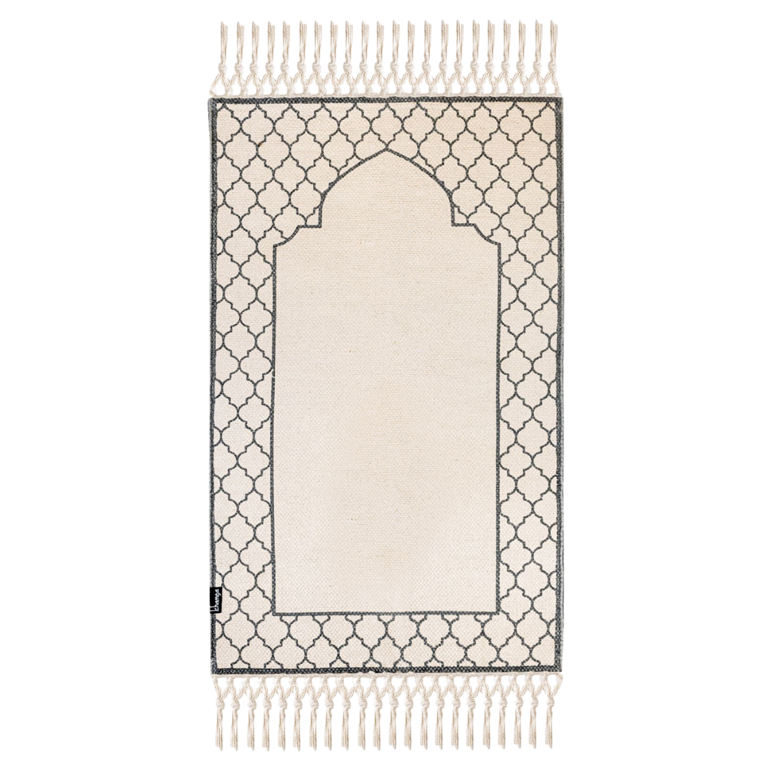 Khamsa Comfort Muslim Prayer Mat - Children Size - Mauv Lavender - Laadlee