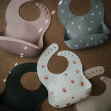 Mushie Silicone Bib Light Shell - Laadlee