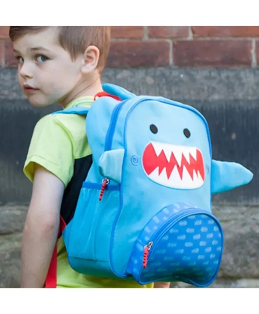Zoocchini Backpack - Sherman The Shark - Laadlee