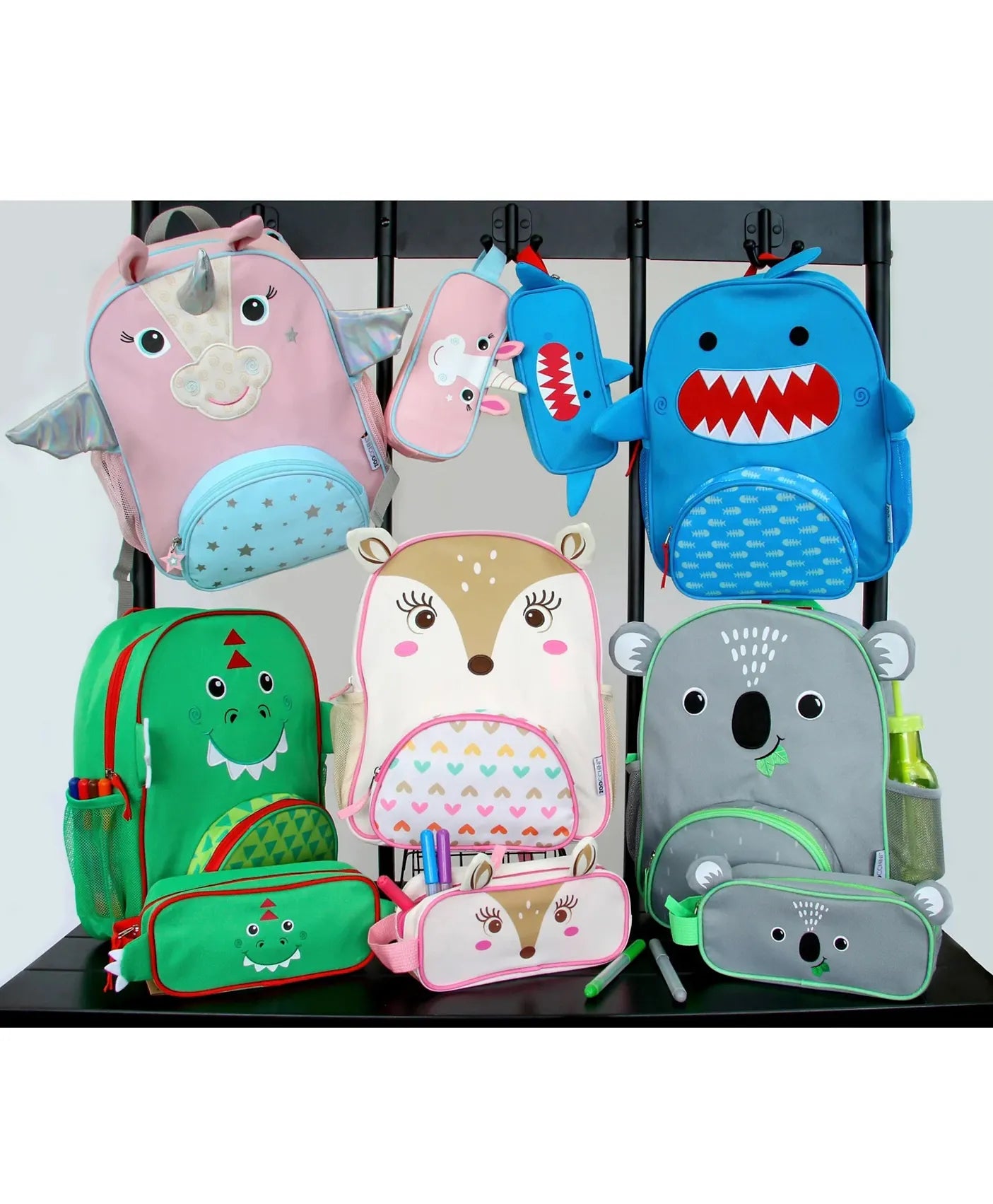 Zoocchini Backpack - Sherman The Shark - Laadlee