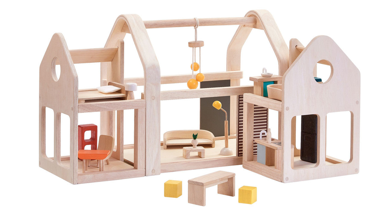 PlanToys Slide N Go Dollhouse - Laadlee