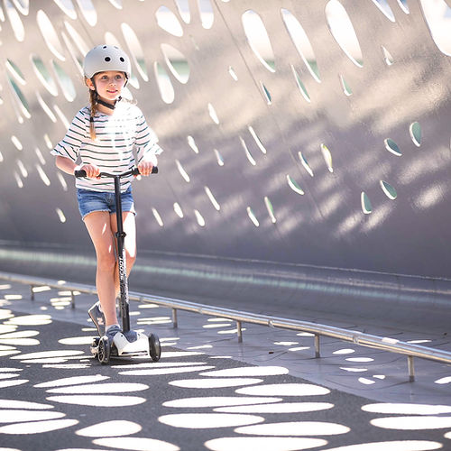 Scoot & Ride Highwaykick 5 LED - Ash - Laadlee