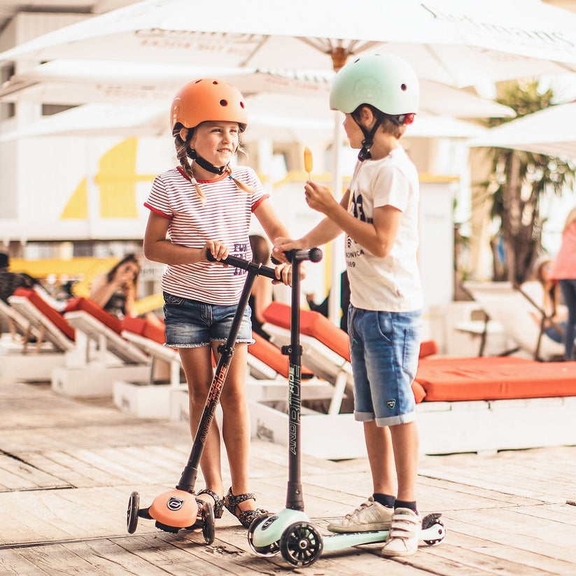 Scoot & Ride Kid Helmet S-M - Peach - Laadlee
