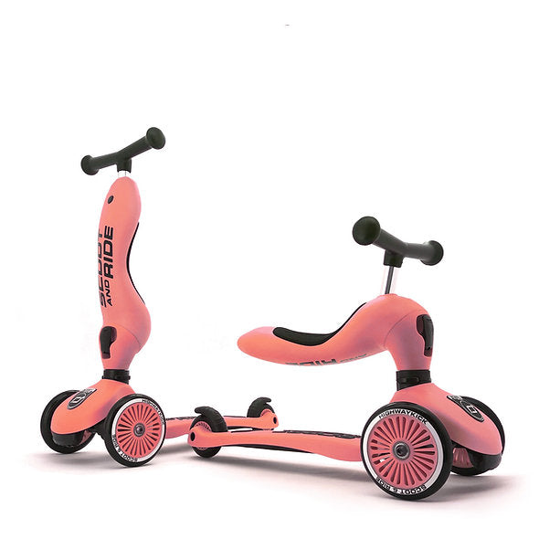 Scoot & Ride Highwaykick 1 - Peach - Laadlee