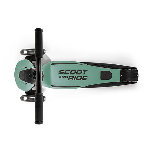 Scoot & Ride Highwaykick 5 LED - Forest - Laadlee