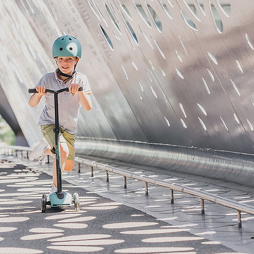 Scoot & Ride Highwaykick 5 LED - Forest - Laadlee