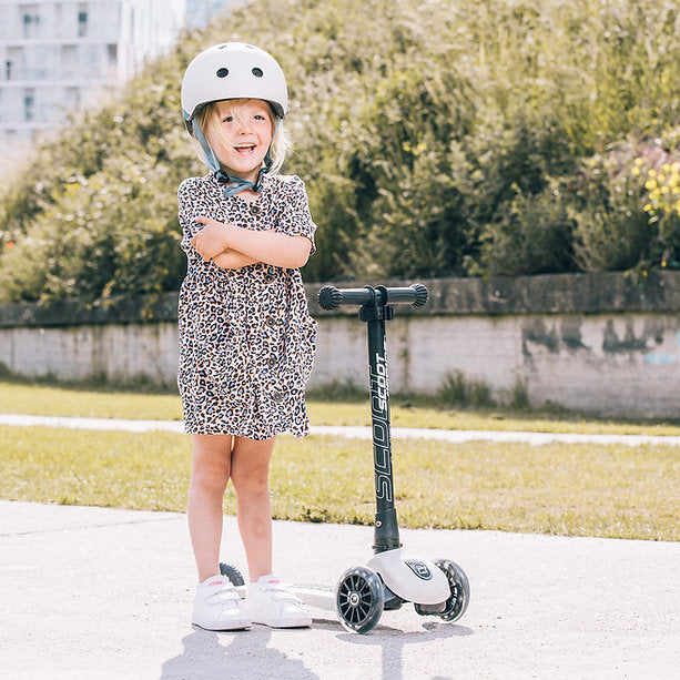 Scoot & Ride Kid Helmet S-M - Ash - Laadlee