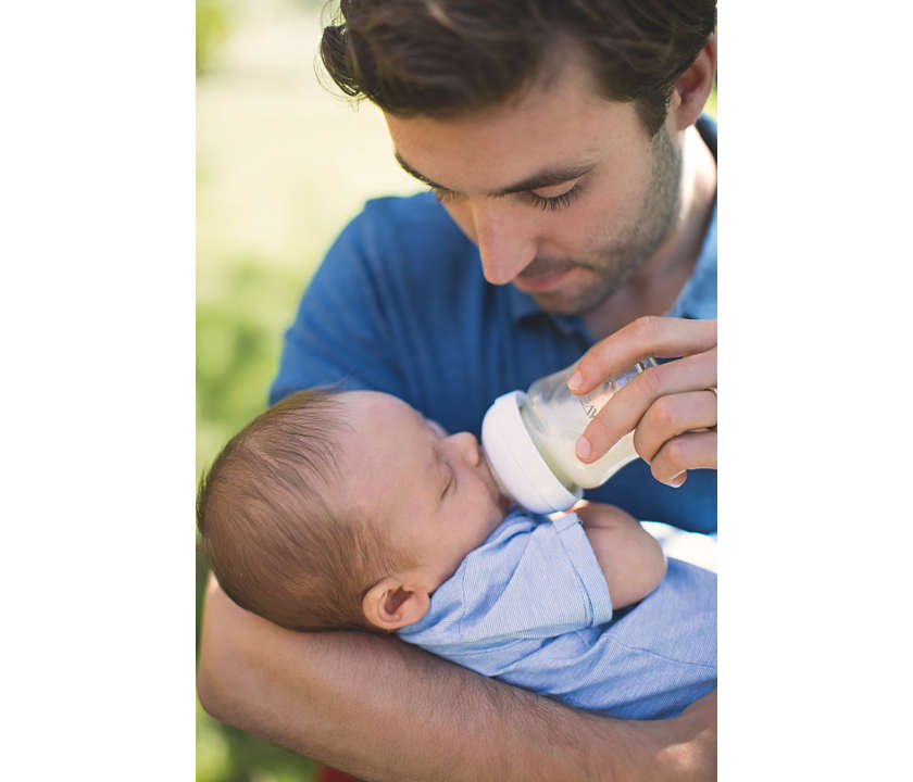 Philips Avent Natural Baby Feeding Bottle Glass 120ml - Laadlee