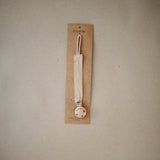 Mushie Pacifier Fabric Clips Natural - Laadlee