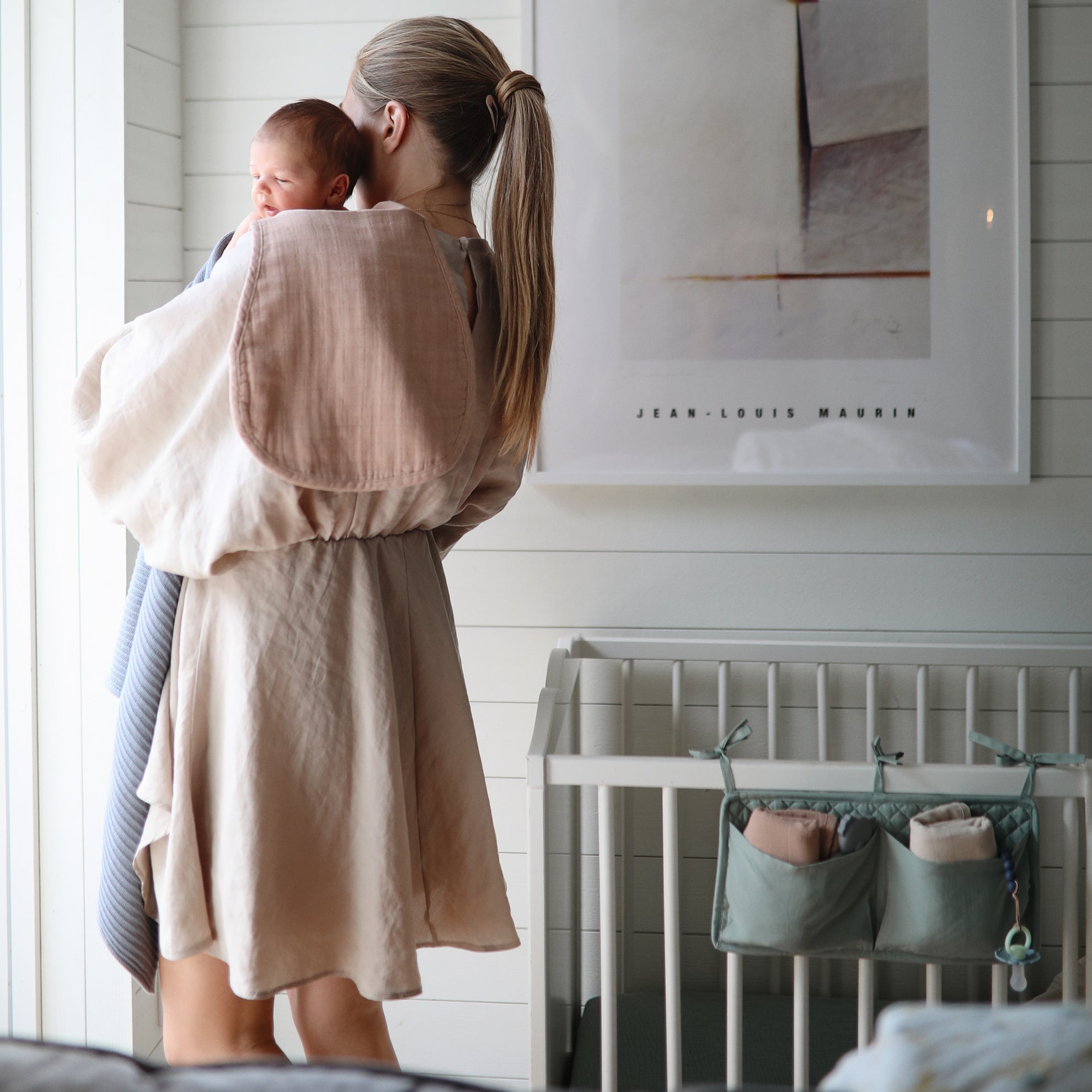 Mushie Crib Pocket Tradewinds - Laadlee