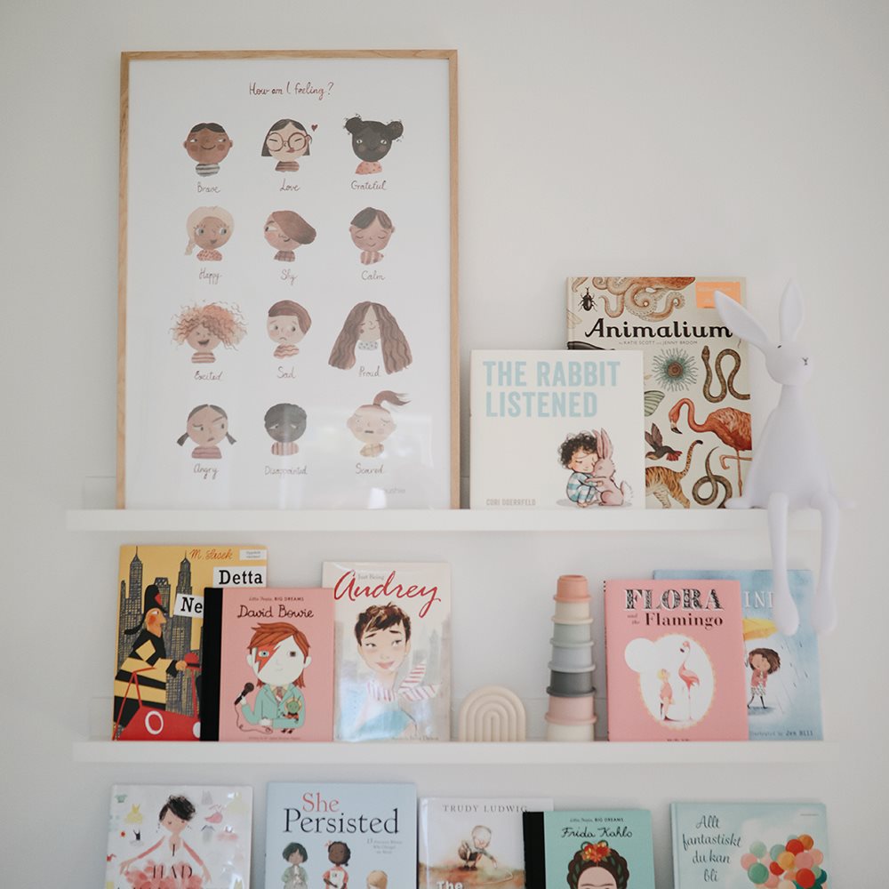 Mushie Poster Large Feelings - Laadlee