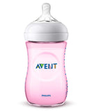 Philips Avent Natural Baby Feeding Bottle 260ml  Pink - Laadlee