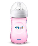 Philips Avent Natural Baby Feeding Bottle 260ml  Pink - Laadlee