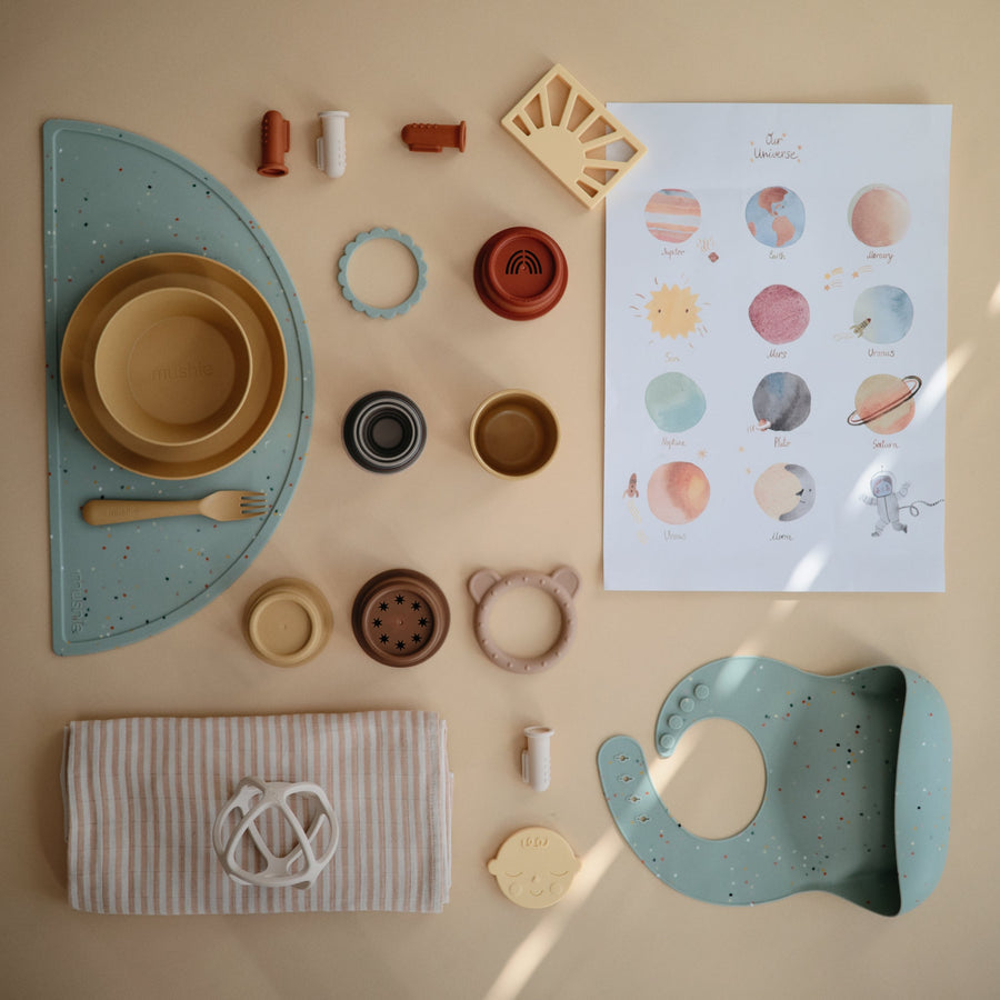 Mushie Stacking Cups Retro - Laadlee