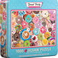 EuroGraphics Donut Party 1000 Piece Puzzle In A Collectible Tin - Laadlee