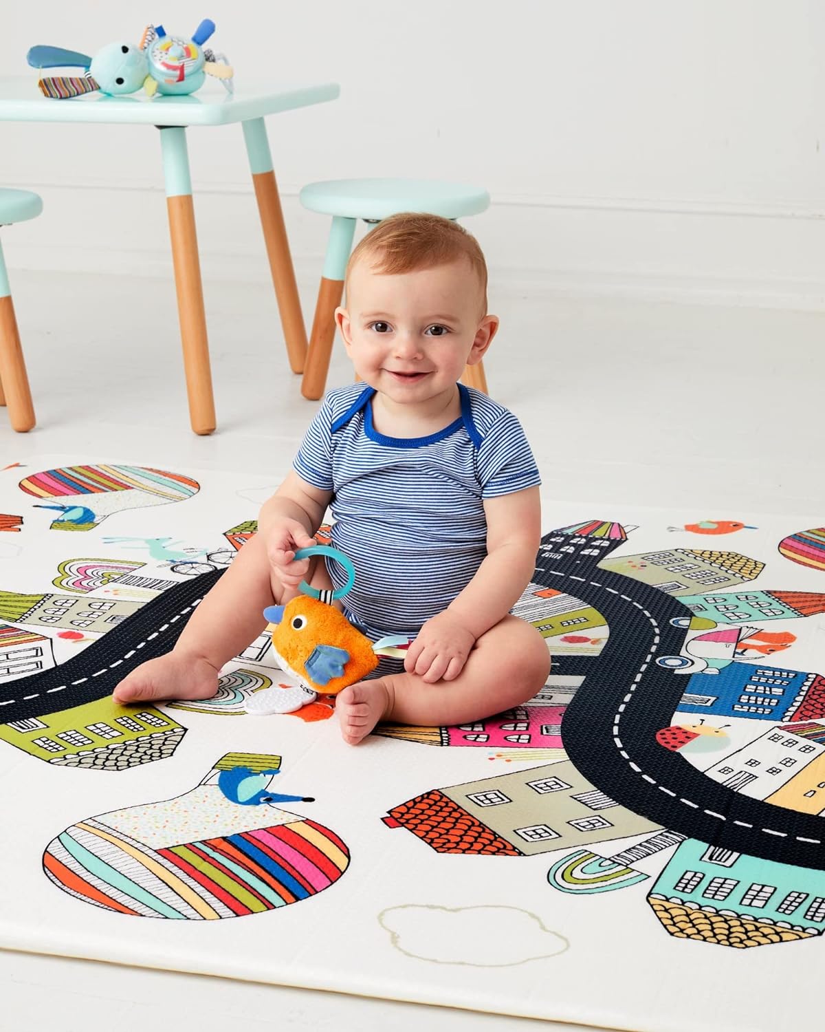 Skip Hop Reversible Playmat - Vibrant Village - Laadlee