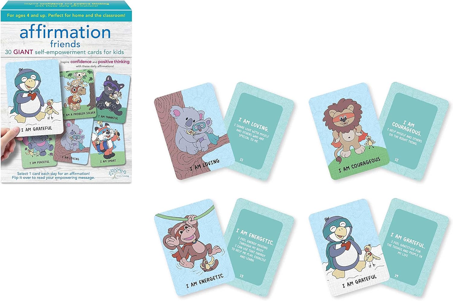 Ambassador - Mindful Living Affirmation Friends Cards - Laadlee