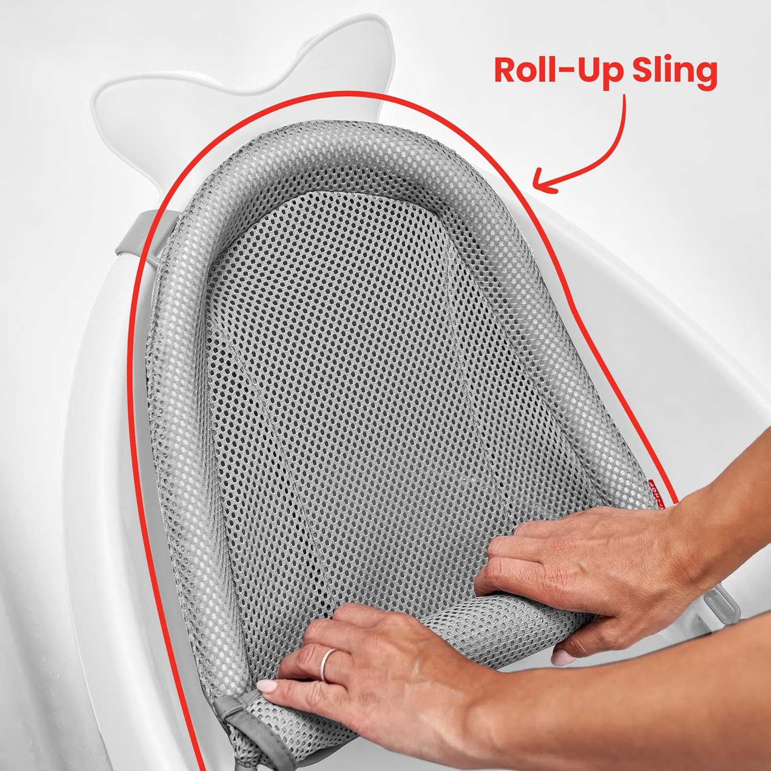 Skip Hop Moby Smart Sling 3 - Stage Tub - White - Laadlee