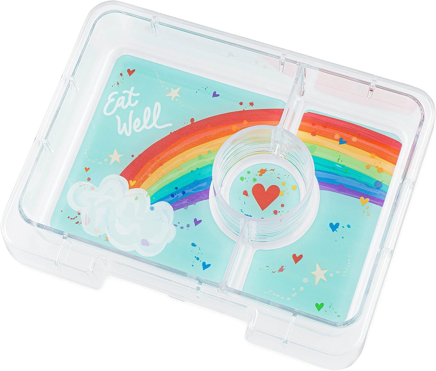 Yumbox Tapas 4 Compartment Rainbow Lunch Box - Seville Purple - Laadlee