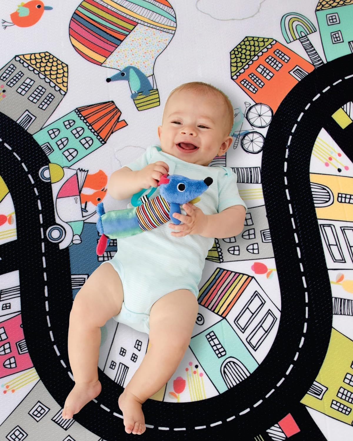 Skip Hop Reversible Playmat - Vibrant Village - Laadlee