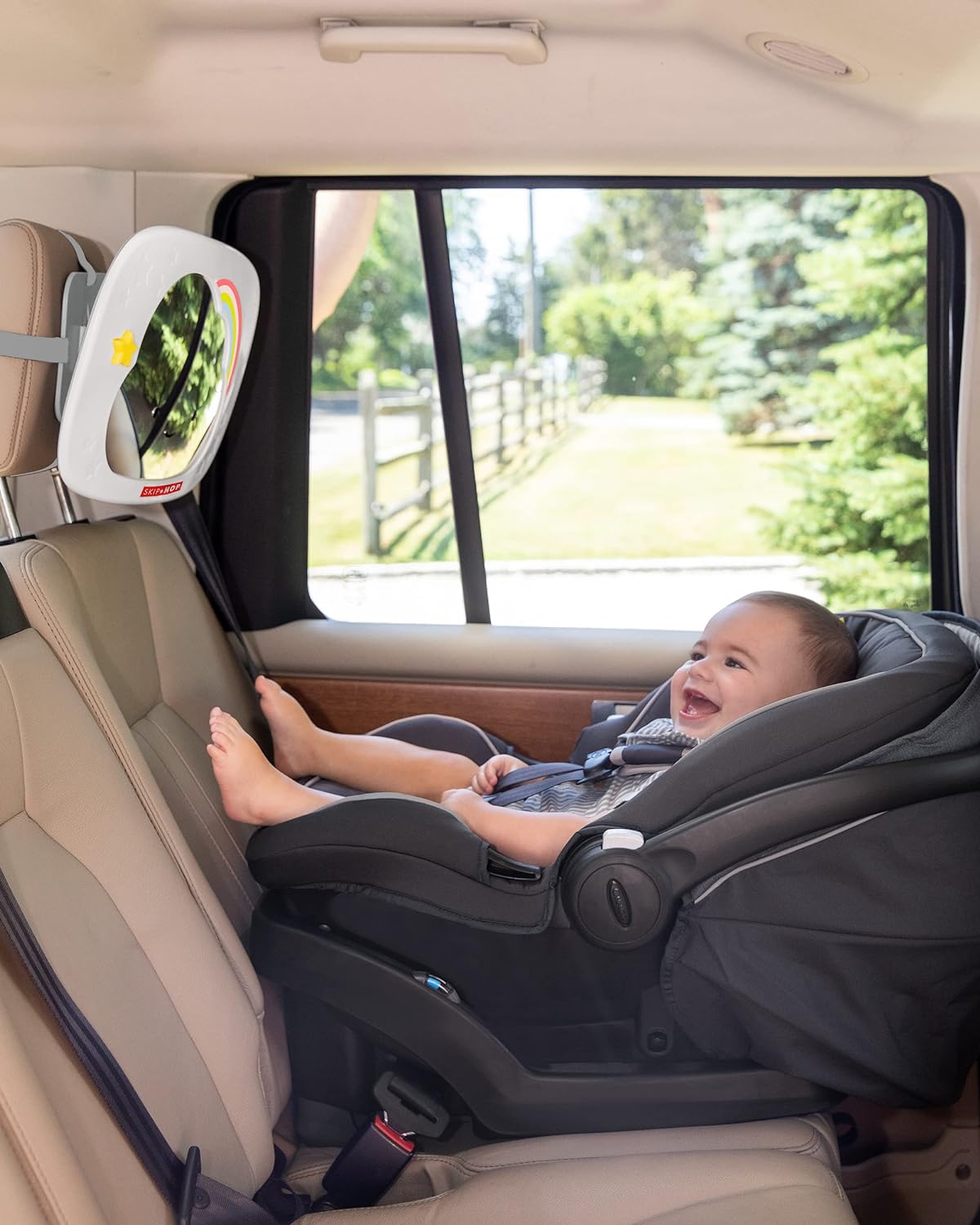 Skip Hop Style Driven Entertainment Car Mirror - Laadlee
