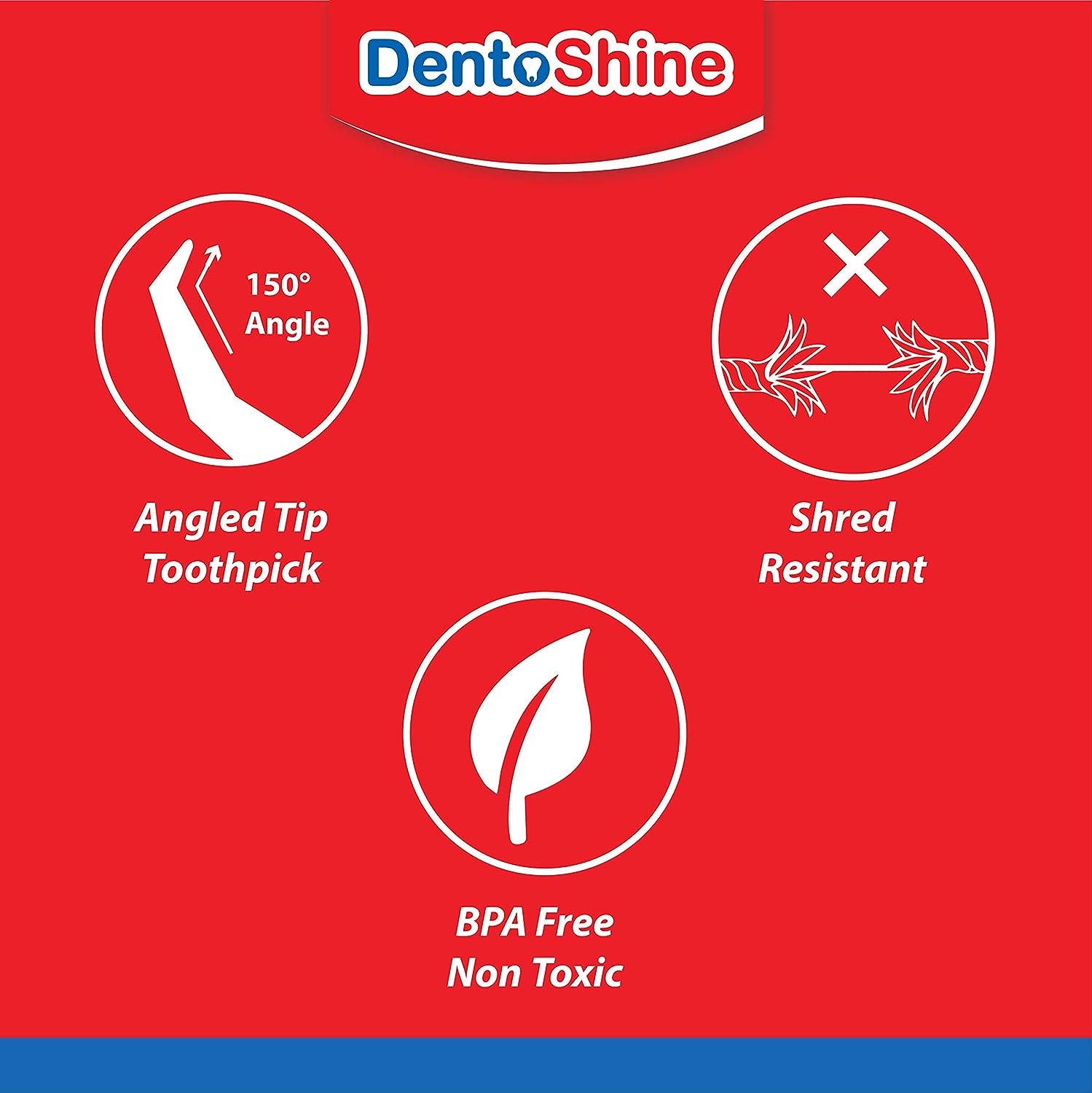 DentoShine Floss Picks - 15 pcs - Laadlee